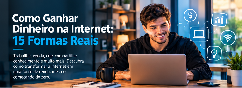 Como ganhar dinheiro na internet trabalhando online