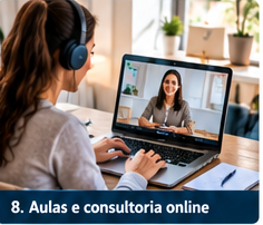 Aulas e consultoria online