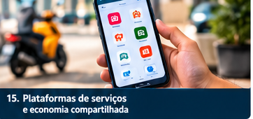 Plataformas de serviços e economia compartilhada