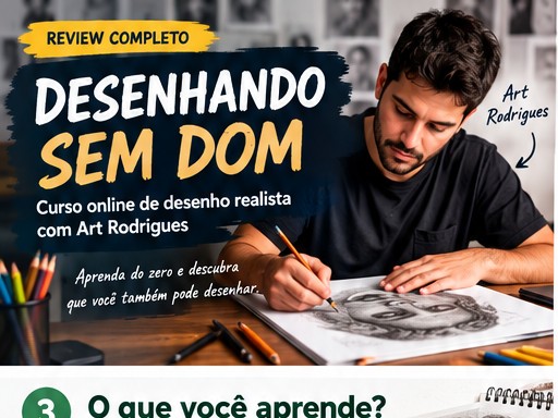 Desenhando Sem Dom: Review Completo do Curso de Art Rodrigues